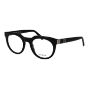 Guess Round glasses, Acetate frame, Guess Optical Frames GU50241 001 49 – Burghley & Co (Image 1)