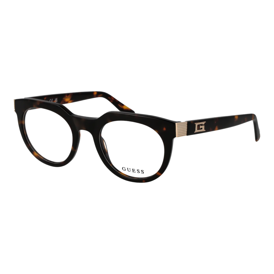 Guess Round glasses, Acetate frame, Guess Optical Frames GU50241 052 49 – Burghley & Co (Image 1)