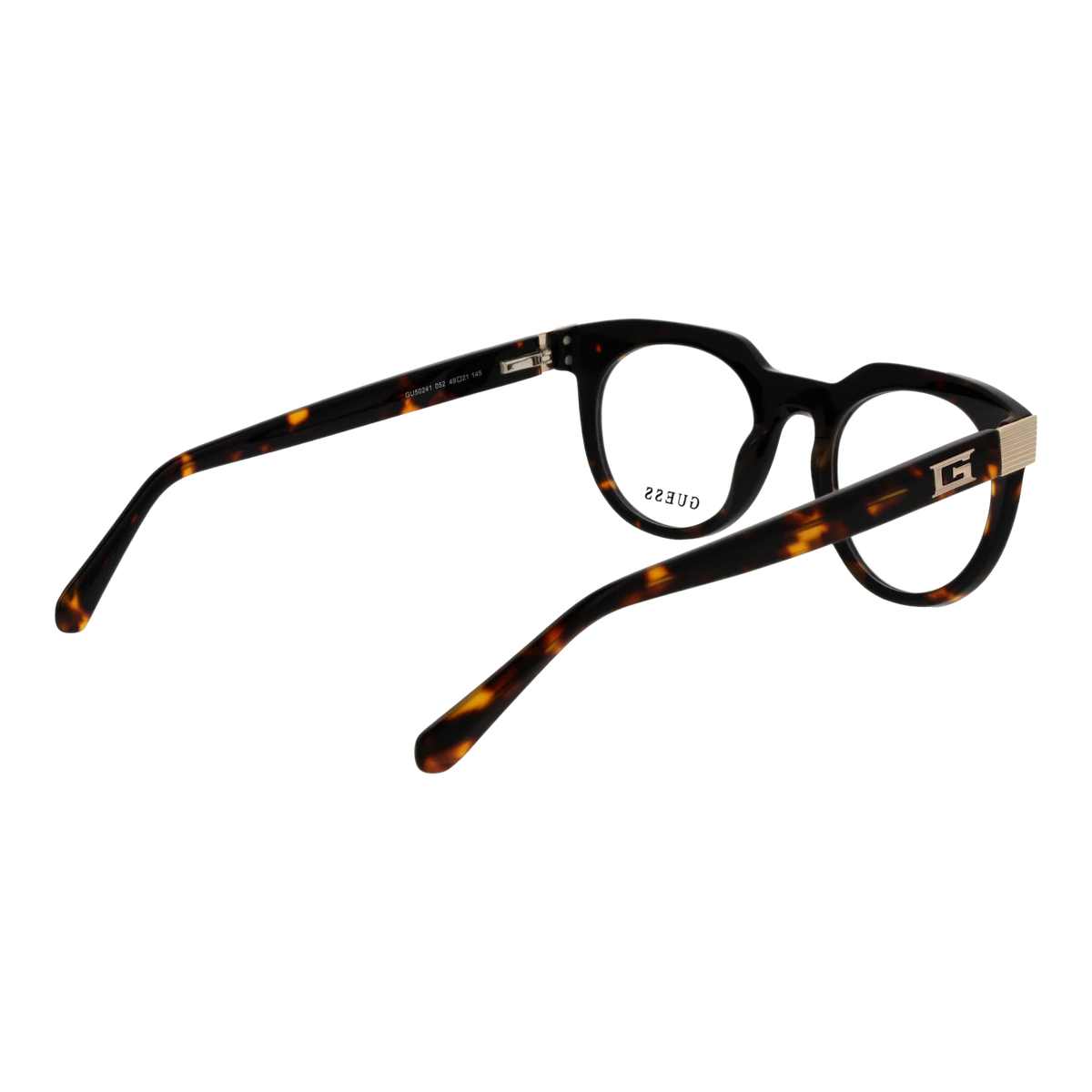 Guess Round glasses, Acetate frame, Guess Optical Frames GU50241 052 49 – Burghley & Co (Image 3)