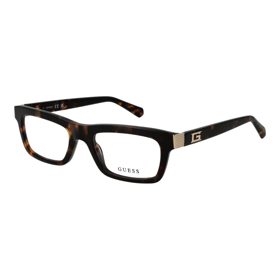 Guess Rectangle glasses, Acetate frame, Guess Optical Frames GU50242 052 53 – Burghley & Co (Image 1)