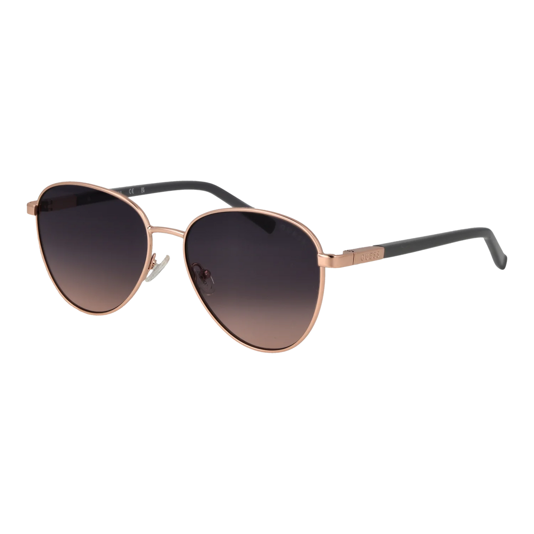 Guess Round sunglasses in  and , Metal frame, Guess Sunglasses GU3041 28B 53 – Burghley & Co (Image 1)