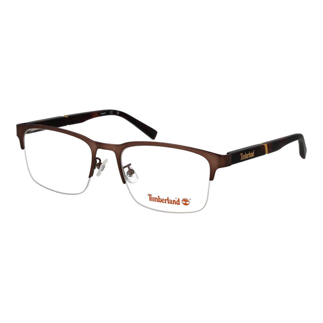 Timberland Rectangle glasses, Metal frame, Timberland Optical Frames TB1841-H 049 54 – Burghley & Co (Image 1)