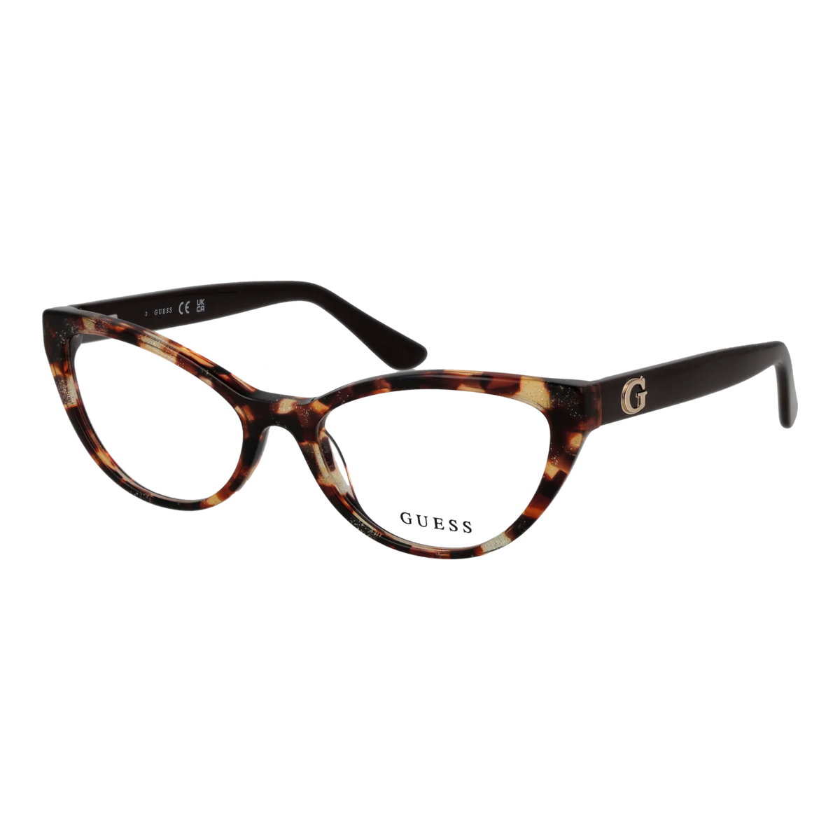 Guess Cat-eye glasses, Acetate frame, Guess Optical Frames GU50236 052 54 – Burghley & Co (Image 1)
