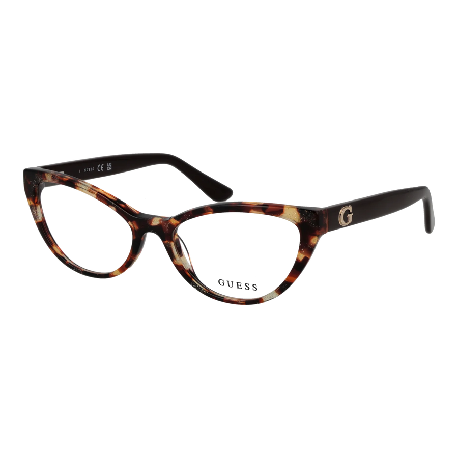 Guess Cat-eye glasses, Acetate frame, Guess Optical Frames GU50236 052 54 – Burghley & Co (Image 1)