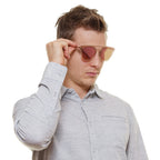 Police Round sunglasses in Gold and Pink with Metal frame, model Police Sunglasses SPL543G50300R, from Burghley & Co – Luxury eyewear UK