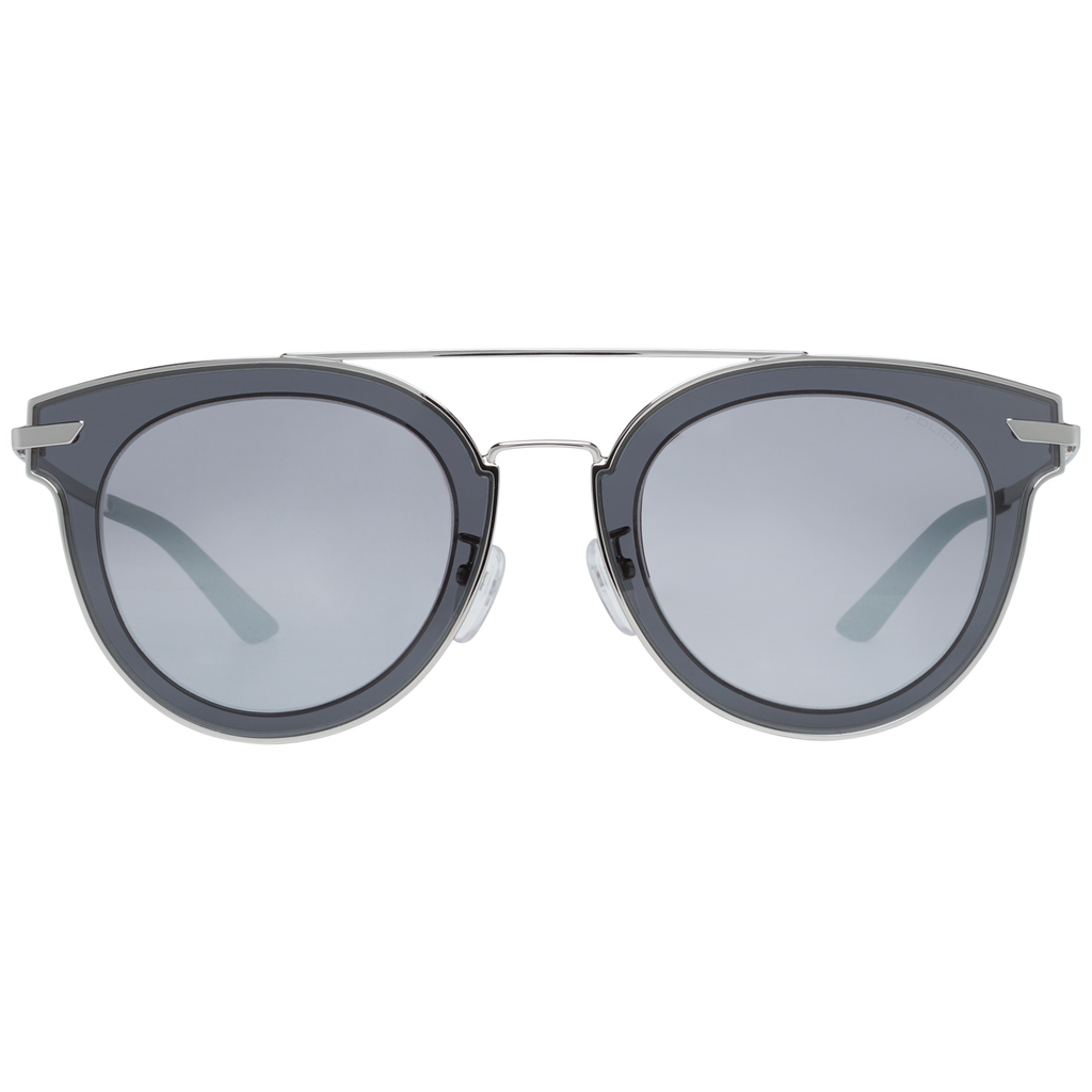 Police Round sunglasses in Silver with Metal frame, model Police Sunglasses SPL543G 579K 50, from Burghley & Co – Luxury eyewear UK