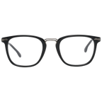 Lozza Square glasses in Black with Plastic frame, model Lozza Optical Frames VL4152 500BLK, from Burghley & Co – Luxury eyewear UK