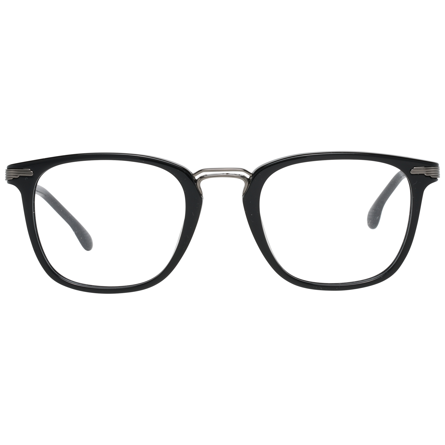 Lozza Square glasses in Black with Plastic frame, model Lozza Optical Frames VL4152 500BLK, from Burghley & Co – Luxury eyewear UK