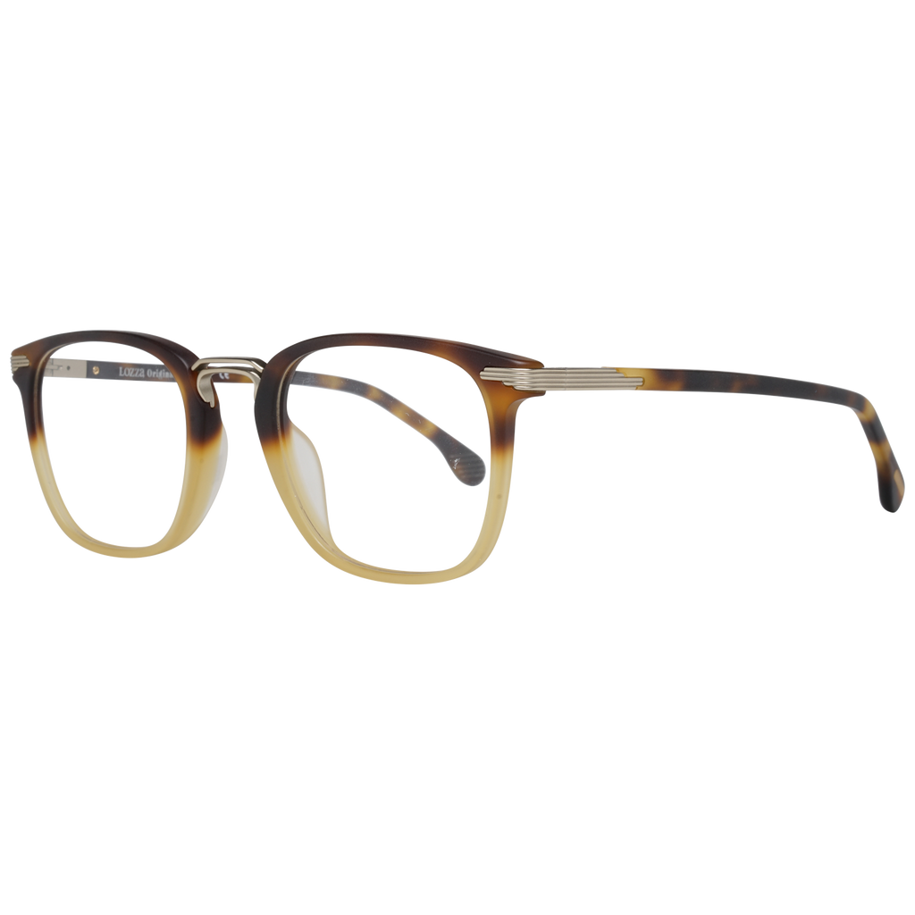 Lozza Square glasses in Yellow with Plastic frame, model Lozza Optical Frames VL4152 500Z40, from Burghley & Co – Luxury eyewear UK