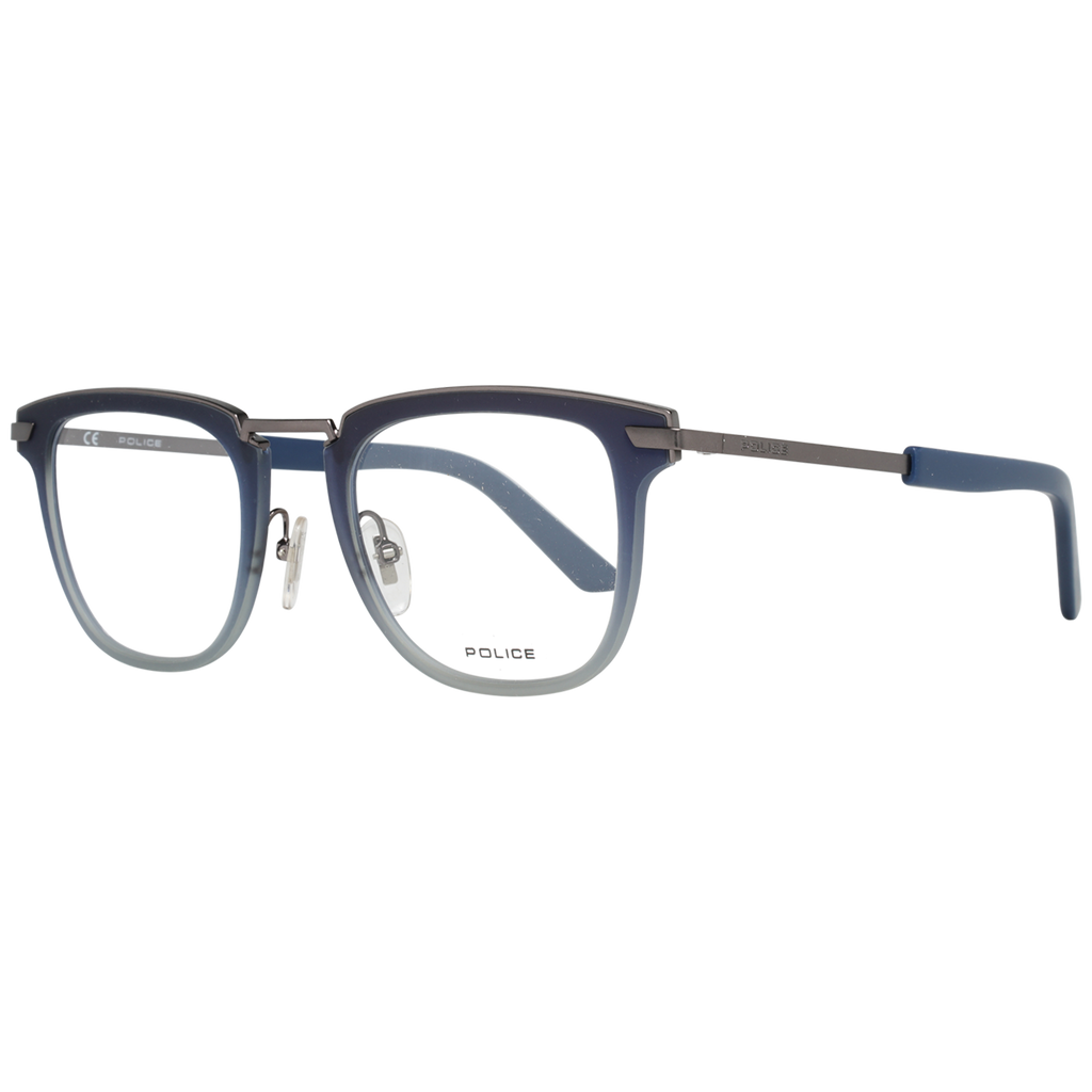 Police Round glasses in Blue with Metal frame, model Police Optical Frames PL566 480627, from Burghley & Co – Luxury eyewear UK