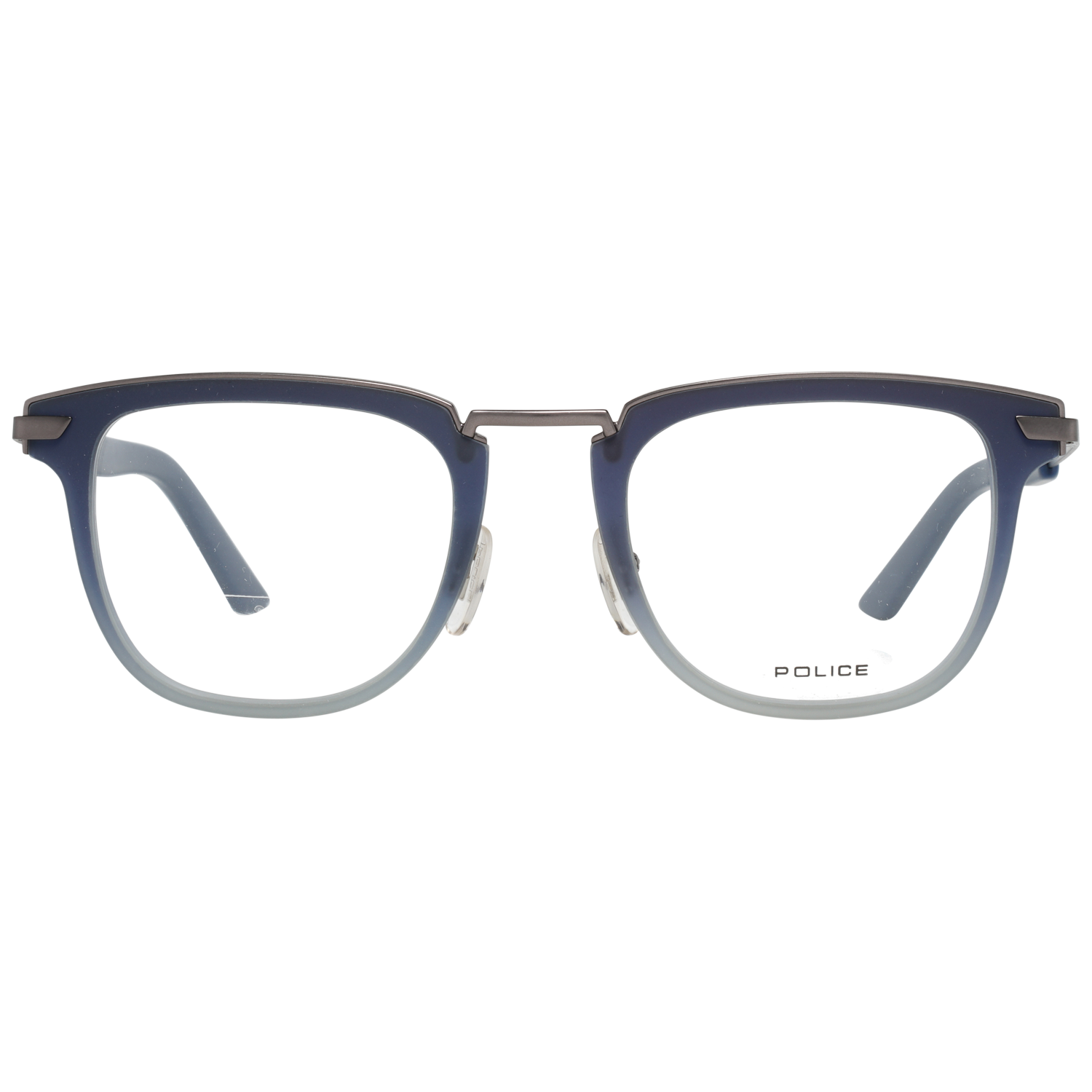 Police Round glasses in Blue with Metal frame, model Police Optical Frames PL566 480627, from Burghley & Co – Luxury eyewear UK