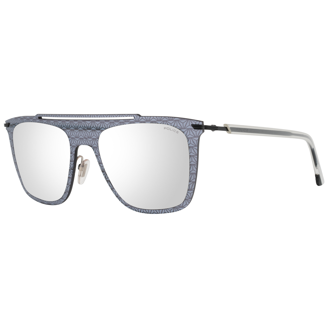 Police Aviator sunglasses in Grey with Plastic frame, model Police Sunglasses SPL581 52530L, from Burghley & Co – Luxury eyewear UK