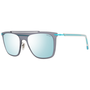 Police Rectangle sunglasses in Blue with Metal frame, model Police Sunglasses PL581 52SG1X, from Burghley & Co – Luxury eyewear UK