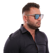 Police Rectangle sunglasses in Blue with Metal frame, model Police Sunglasses PL581 52SG1X, from Burghley & Co – Luxury eyewear UK
