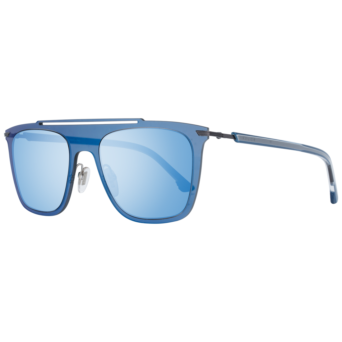 Police Rectangle sunglasses in Blue with Metal frame, model Police Sunglasses PL581M 52627B, from Burghley & Co – Luxury eyewear UK