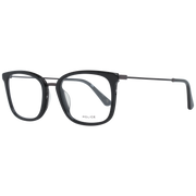 Police Rectangle glasses in Black with Metal frame, model Police Optical Frames VPL561 510700, from Burghley & Co – Luxury eyewear UK