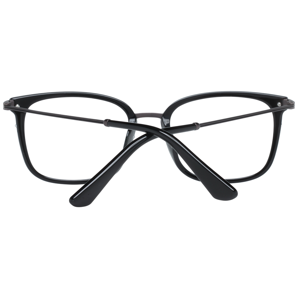 Police Rectangle glasses in Black with Metal frame, model Police Optical Frames VPL561 510700, from Burghley & Co – Luxury eyewear UK