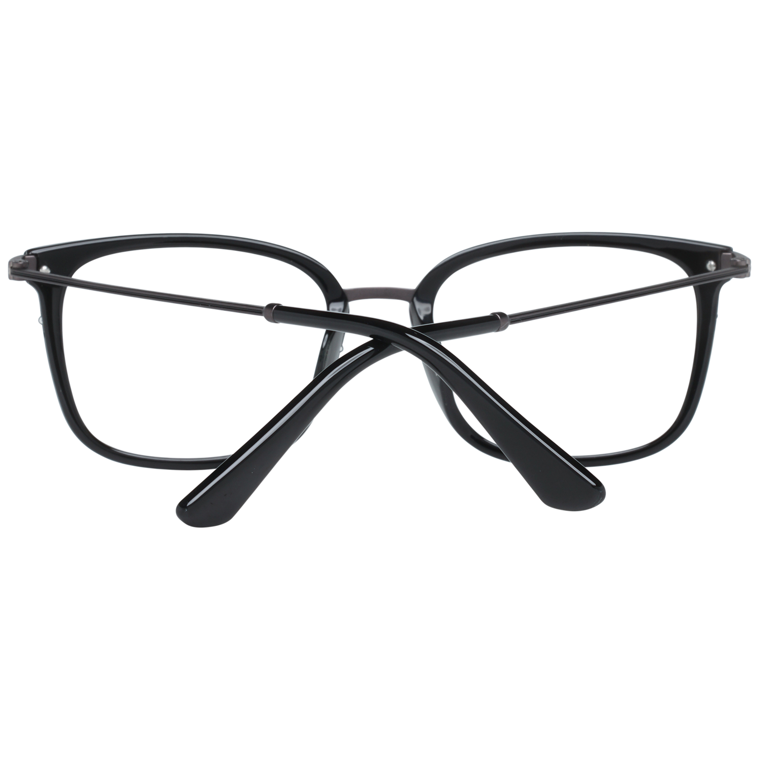 Police Rectangle glasses in Black with Metal frame, model Police Optical Frames VPL561 510700, from Burghley & Co – Luxury eyewear UK