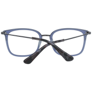 Police Rectangle glasses in Blue with Metal frame, model Police Optical Frames VPL561 51955M, from Burghley & Co – Luxury eyewear UK