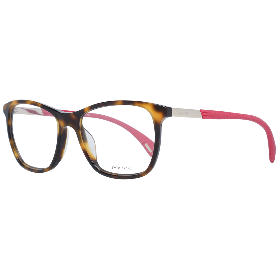 Police Rectangle glasses in Brown with Metal frame, model Police Optical Frames PL630 5109AJ, from Burghley & Co – Luxury eyewear UK