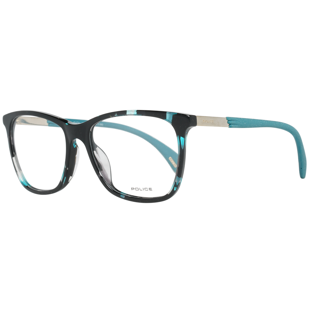 Police glasses in Black with Metal frame, model Police Optical Frame VPL630 0AE8 53, from Burghley & Co – Luxury eyewear UK