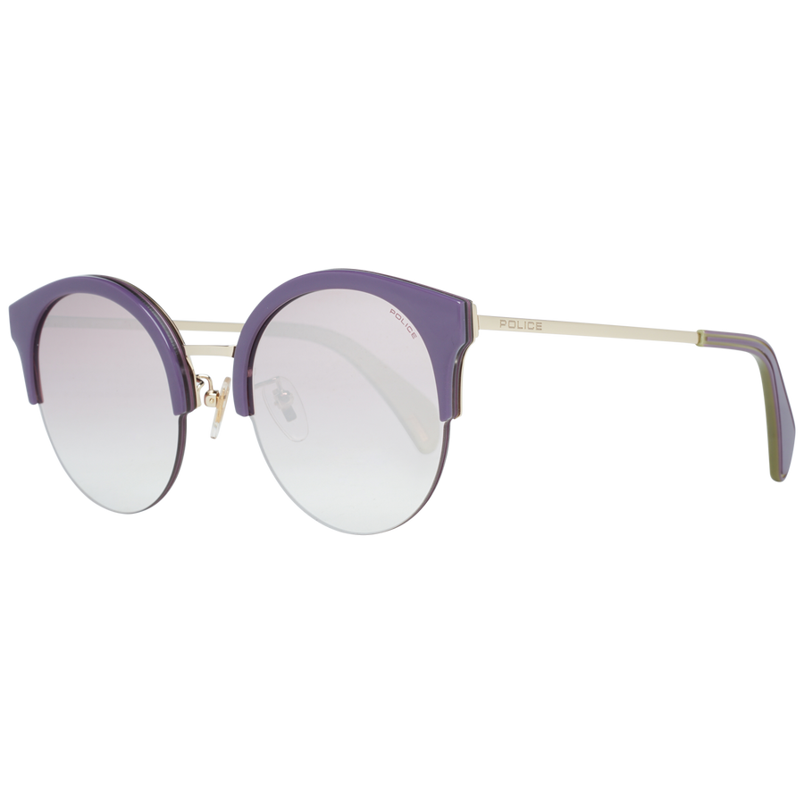 Police Round sunglasses in Gold with Metal frame, model Police Sunglasses SPL615 61300X, from Burghley & Co – Luxury eyewear UK