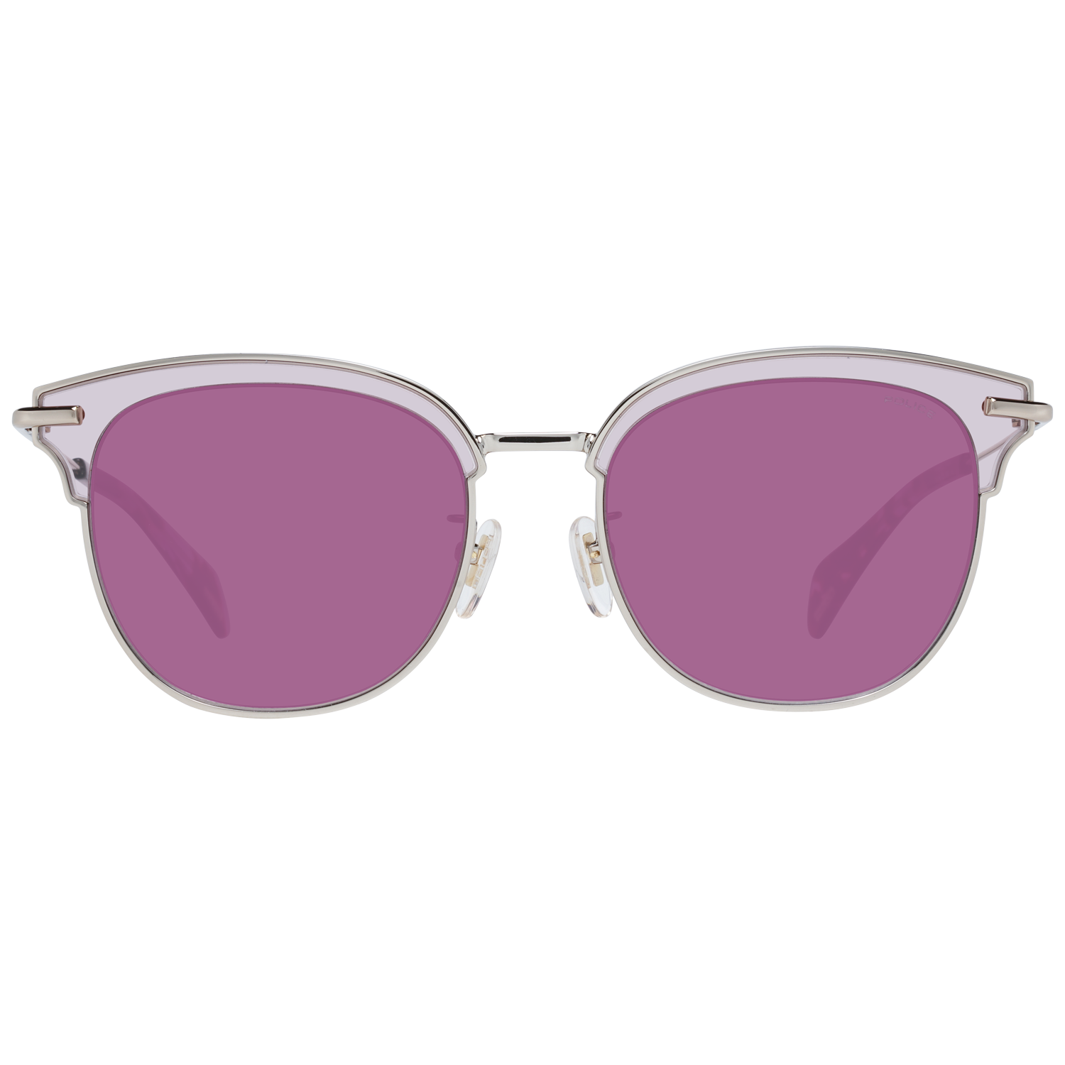 Police sunglasses in Red with Metal frame, model Police Sunglasses PL622 5308FF, from Burghley & Co – Luxury eyewear UK