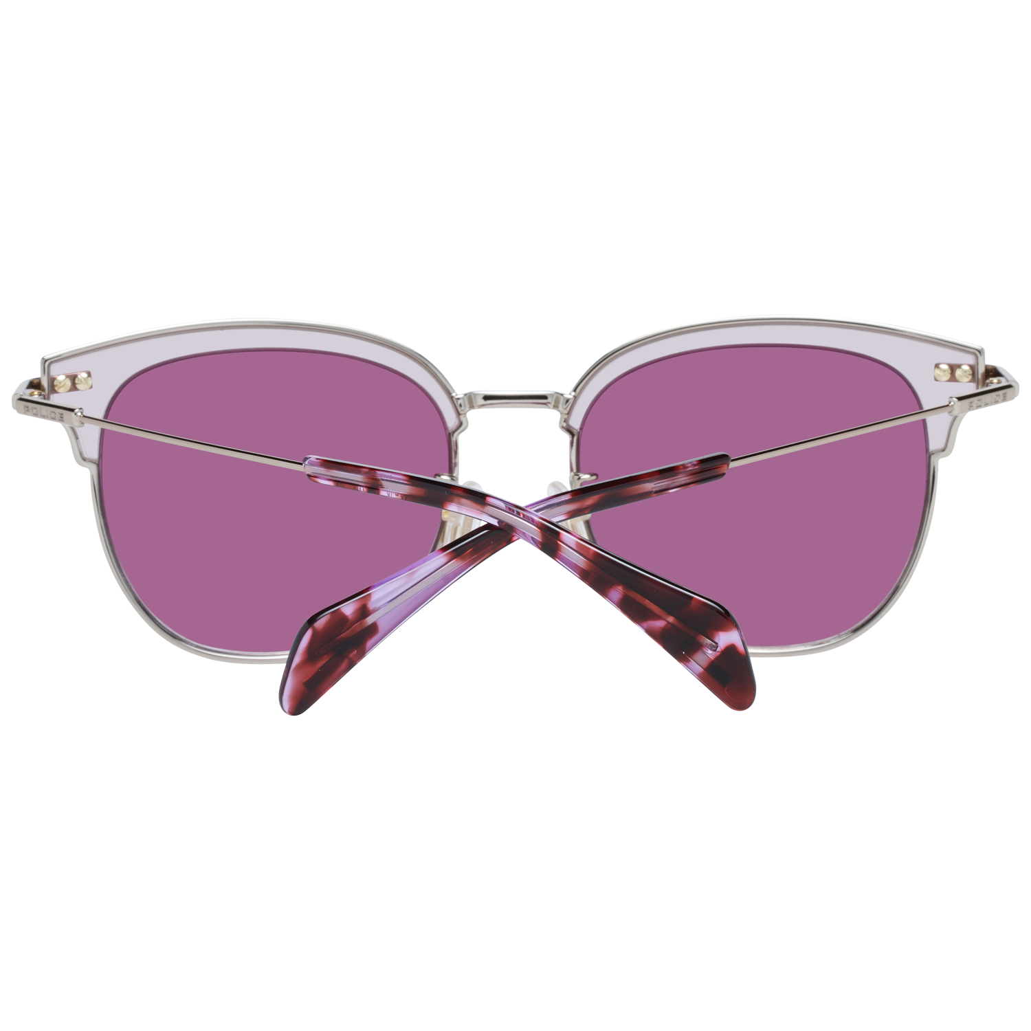 Police sunglasses in Red with Metal frame, model Police Sunglasses PL622 5308FF, from Burghley & Co – Luxury eyewear UK