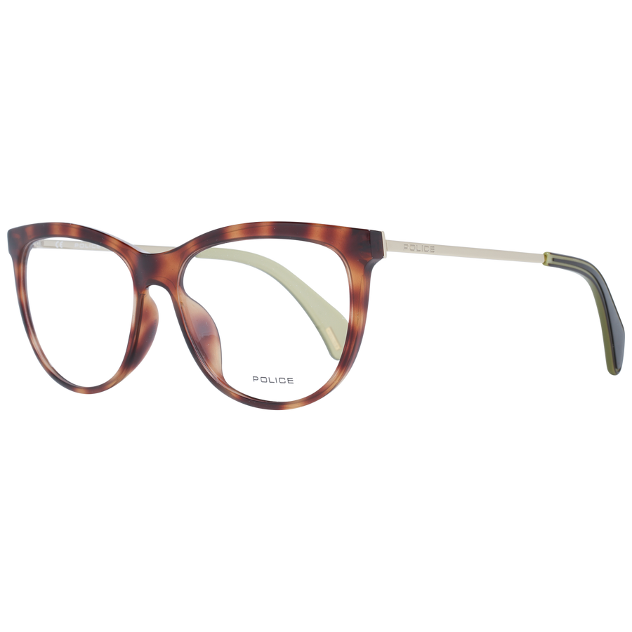 Police glasses in Brown with Metal frame, model Police Optical Frames PL625 5309AJ, from Burghley & Co – Luxury eyewear UK