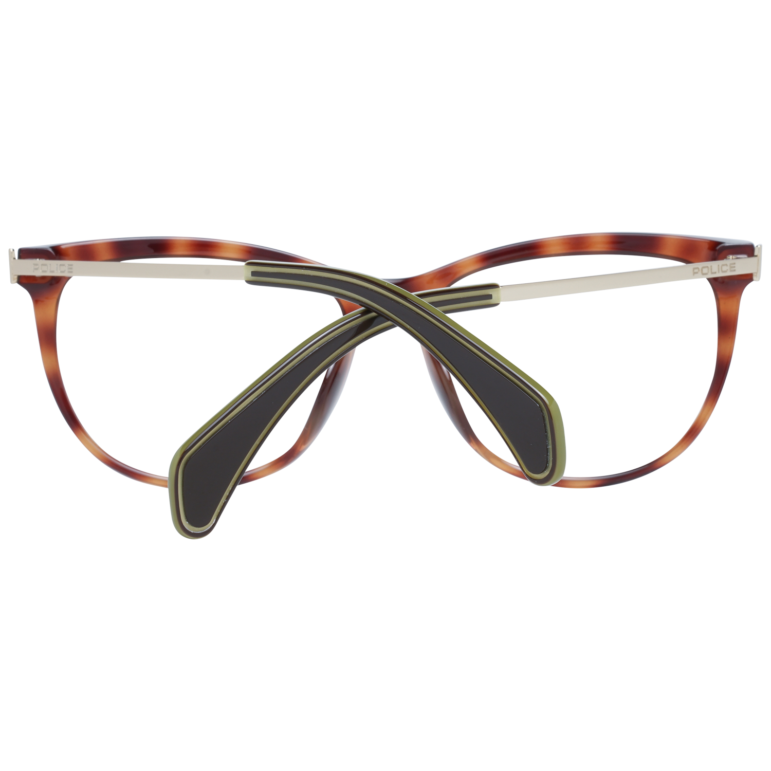 Police glasses in Brown with Metal frame, model Police Optical Frames PL625 5309AJ, from Burghley & Co – Luxury eyewear UK