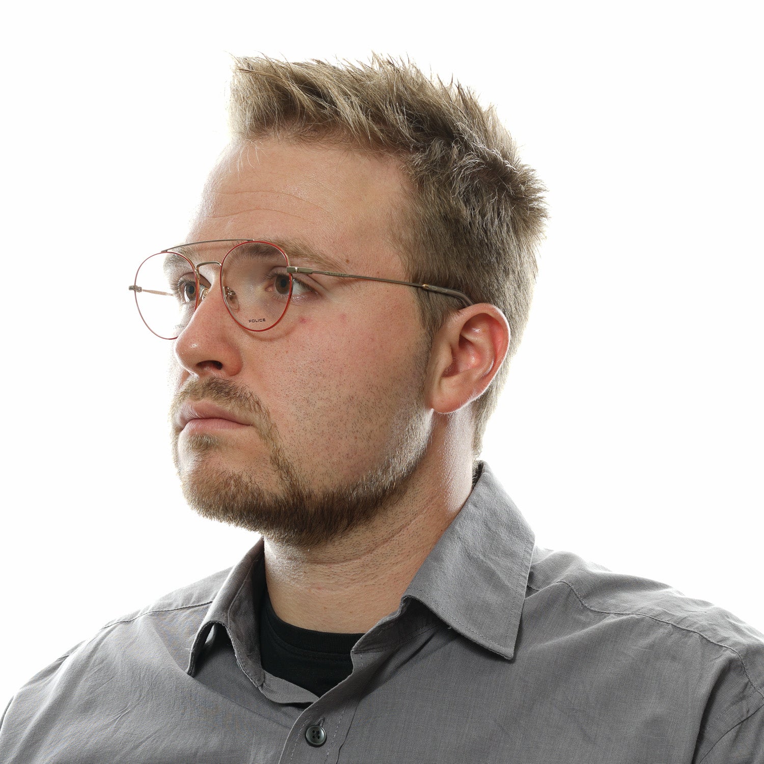 Police Optical Frames – Police Optical Frame VPL728 0357 51 – Luxury Eyewear UK – Burghley & Co