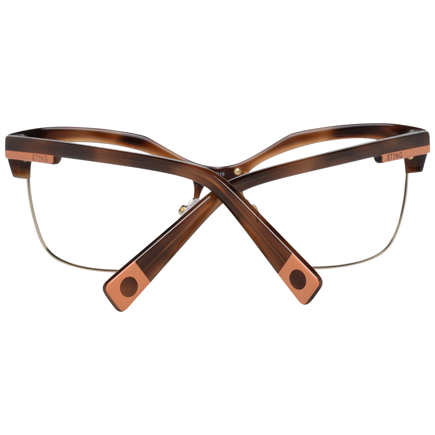 Sting glasses in Brown with Plastic frame, model Sting Optical Frames VST184 5309AJ, from Burghley & Co – Luxury eyewear UK