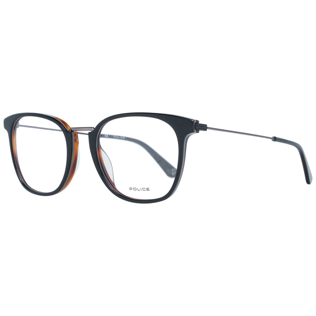 Police Round glasses in Black with Metal frame, model Police Optical Frames PL686 510NK7, from Burghley & Co – Luxury eyewear UK