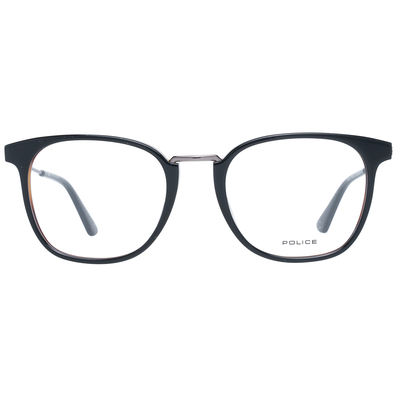 Police Round glasses in Black with Metal frame, model Police Optical Frames PL686 510NK7, from Burghley & Co – Luxury eyewear UK