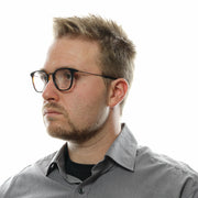 Police Round glasses in Black with Metal frame, model Police Optical Frames PL686 510NK7, from Burghley & Co – Luxury eyewear UK