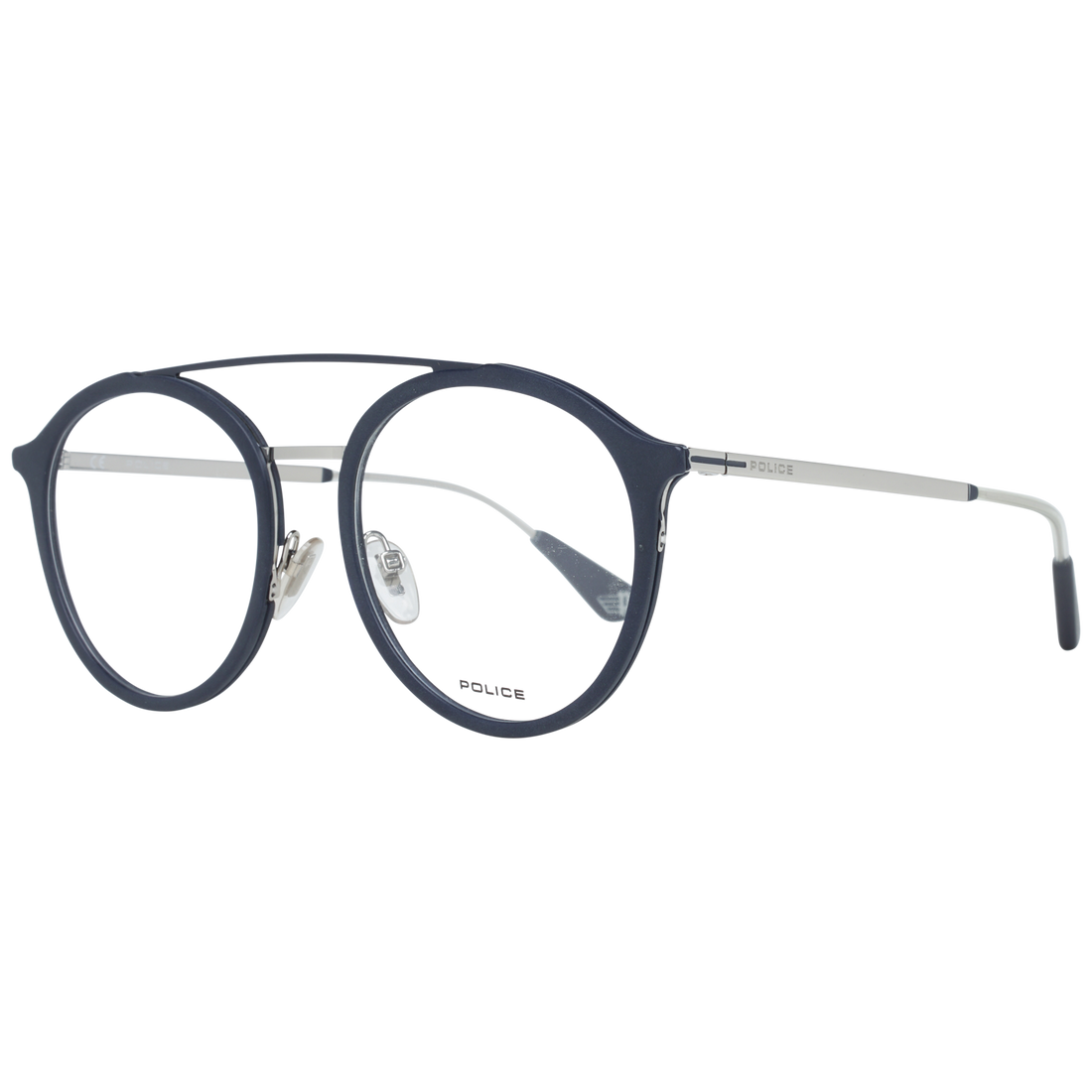 Police Aviator glasses in Grey with Metal frame, model Police Optical Frames VPL688 520C03, from Burghley & Co – Luxury eyewear UK