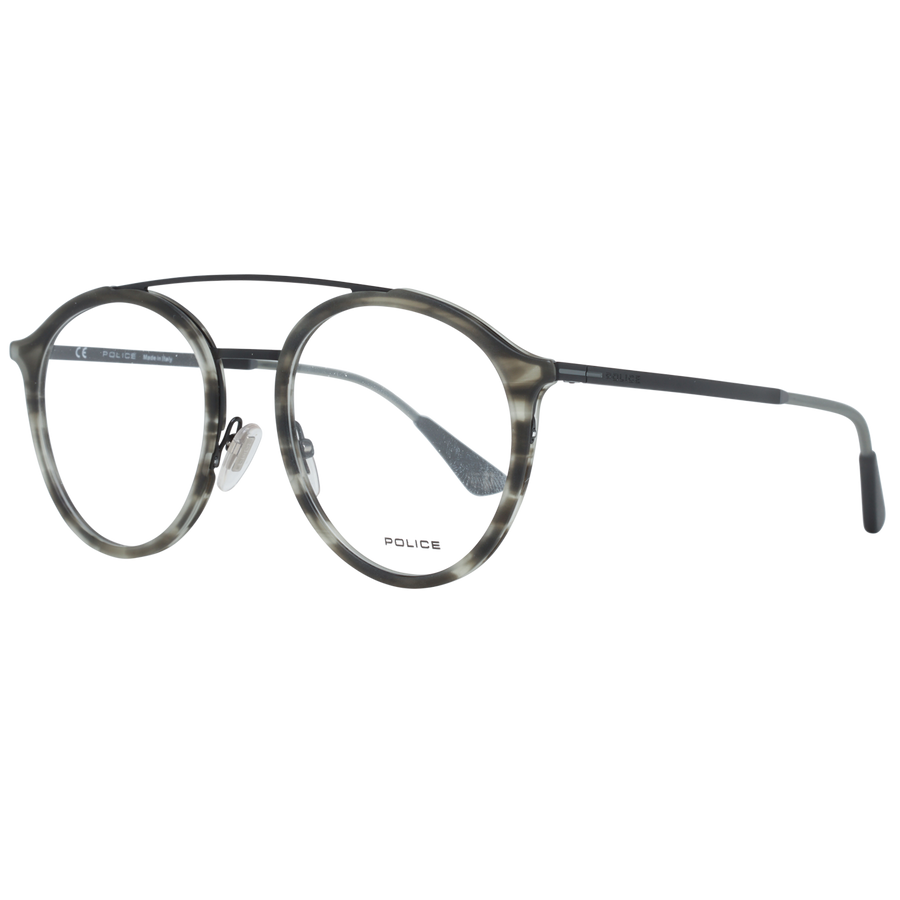Police Aviator glasses in Grey with Metal frame, model Police Optical Frames VPL688M524ATM, from Burghley & Co – Luxury eyewear UK