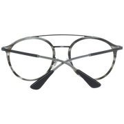 Police Aviator glasses in Grey with Metal frame, model Police Optical Frames VPL688M524ATM, from Burghley & Co – Luxury eyewear UK