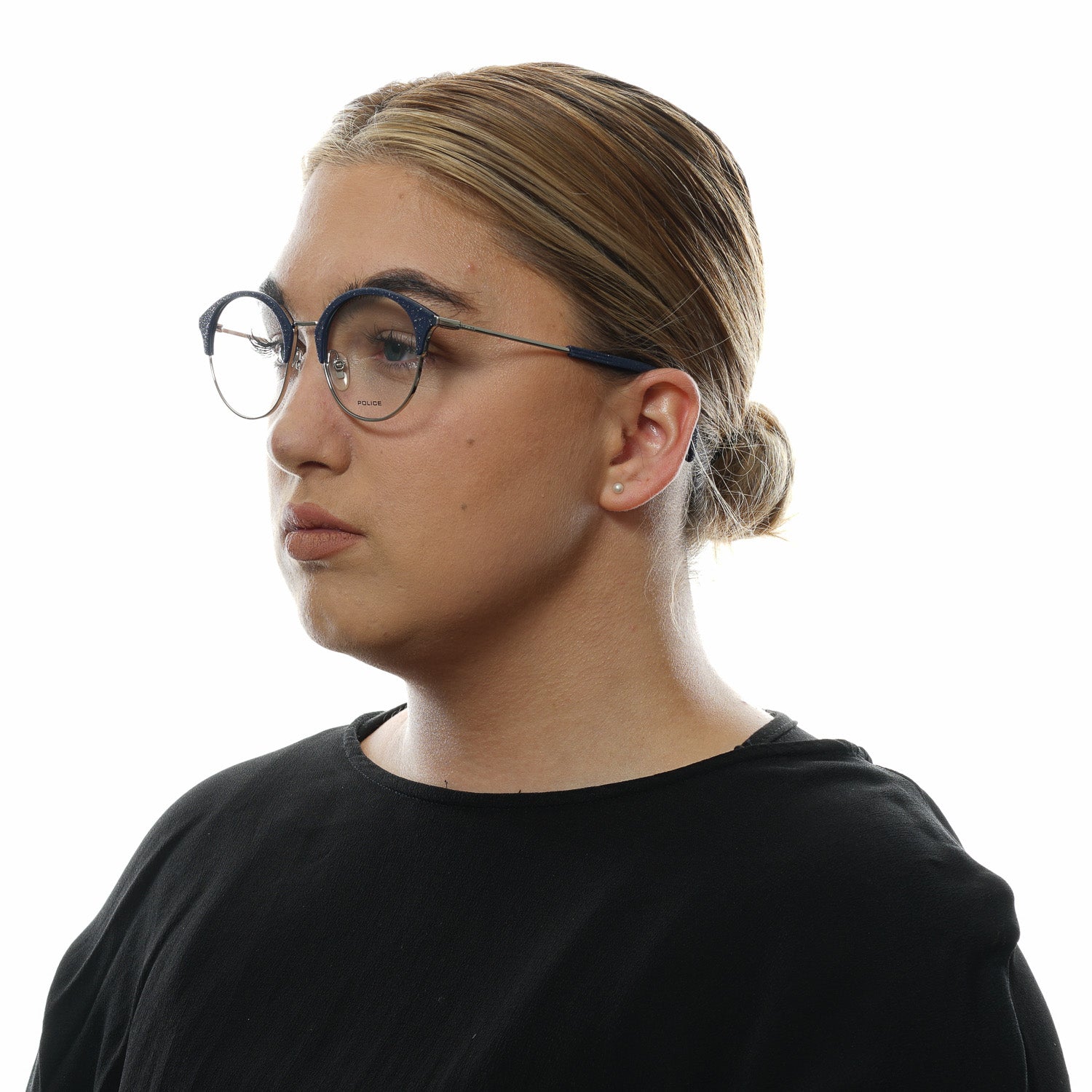Police glasses in Multicolor with Metal frame, model Police Optical Frame VPL730 0579 50, from Burghley & Co – Luxury eyewear UK