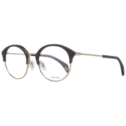 Police glasses in Purple with Metal frame, model Police Optical Frames VPL730M 5008FF, from Burghley & Co – Luxury eyewear UK