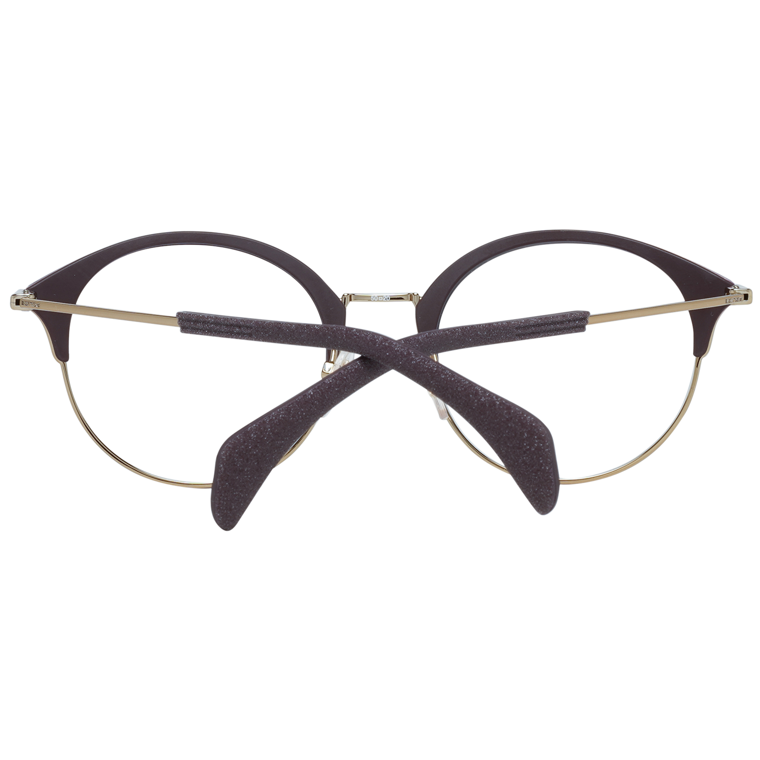 Police glasses in Purple with Metal frame, model Police Optical Frames VPL730M 5008FF, from Burghley & Co – Luxury eyewear UK