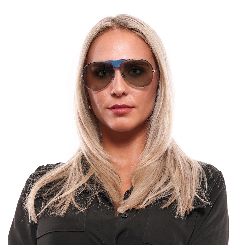 Police Aviator sunglasses in Blue with Plastic frame, model Police Sunglasses SPL740 62579B, from Burghley & Co – Luxury eyewear UK