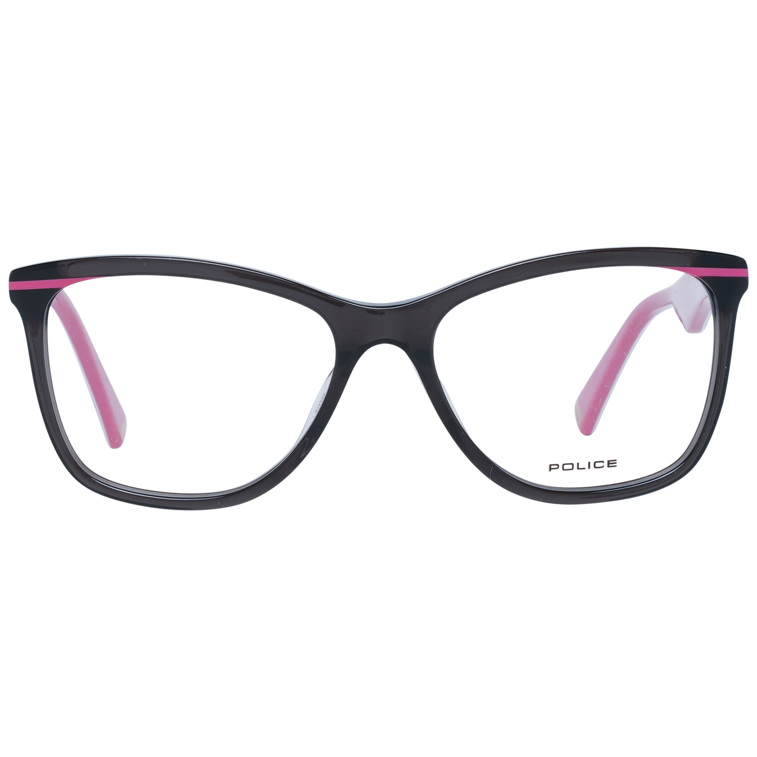 Police Rectangle glasses in Multicolor with Plastic frame, model Police Optical Frame VPL760E 09HP 52, from Burghley & Co – Luxury eyewear UK