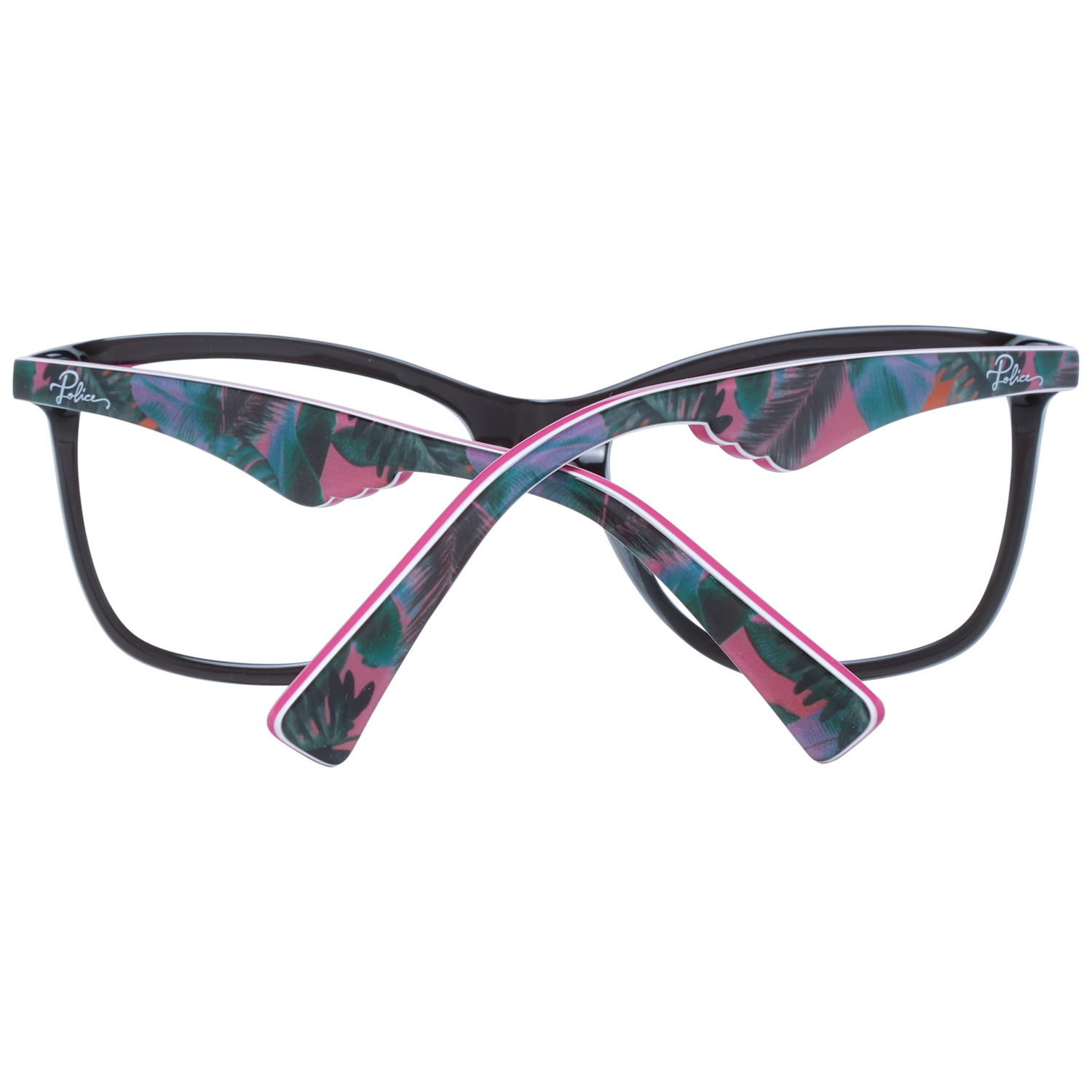 Police Rectangle glasses in Multicolor with Plastic frame, model Police Optical Frame VPL760E 09HP 52, from Burghley & Co – Luxury eyewear UK