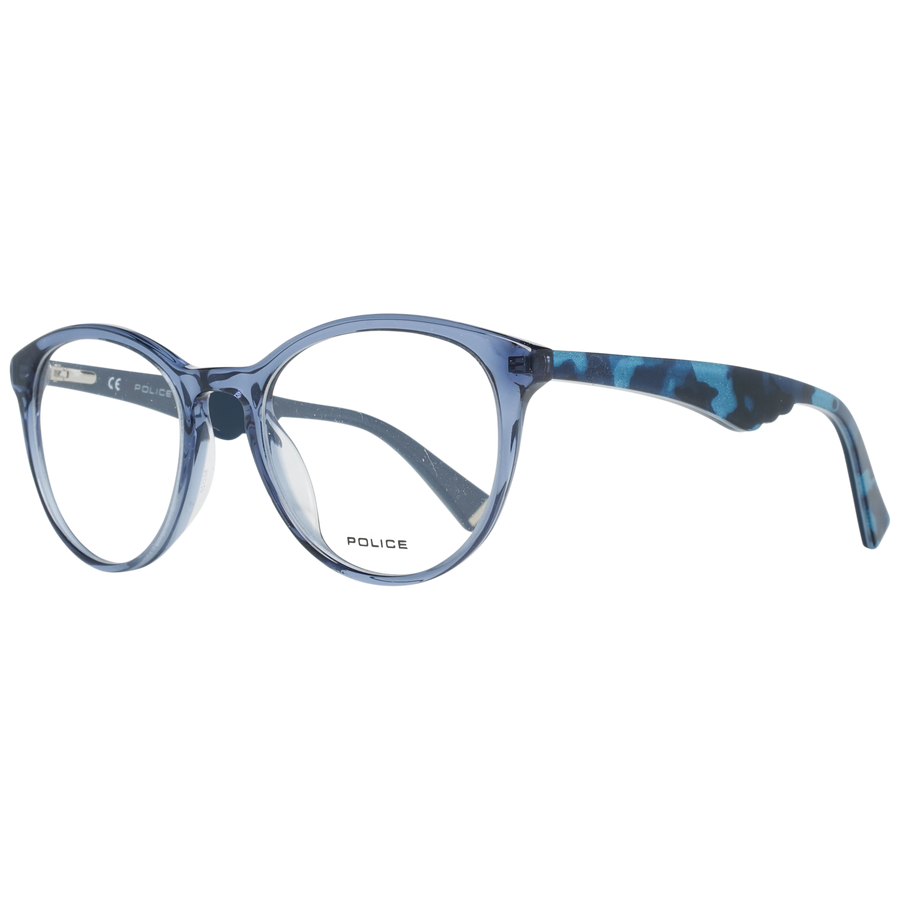 Police glasses in Blue with Plastic frame, model Police Optical Frames VPL764 500955, from Burghley & Co – Luxury eyewear UK