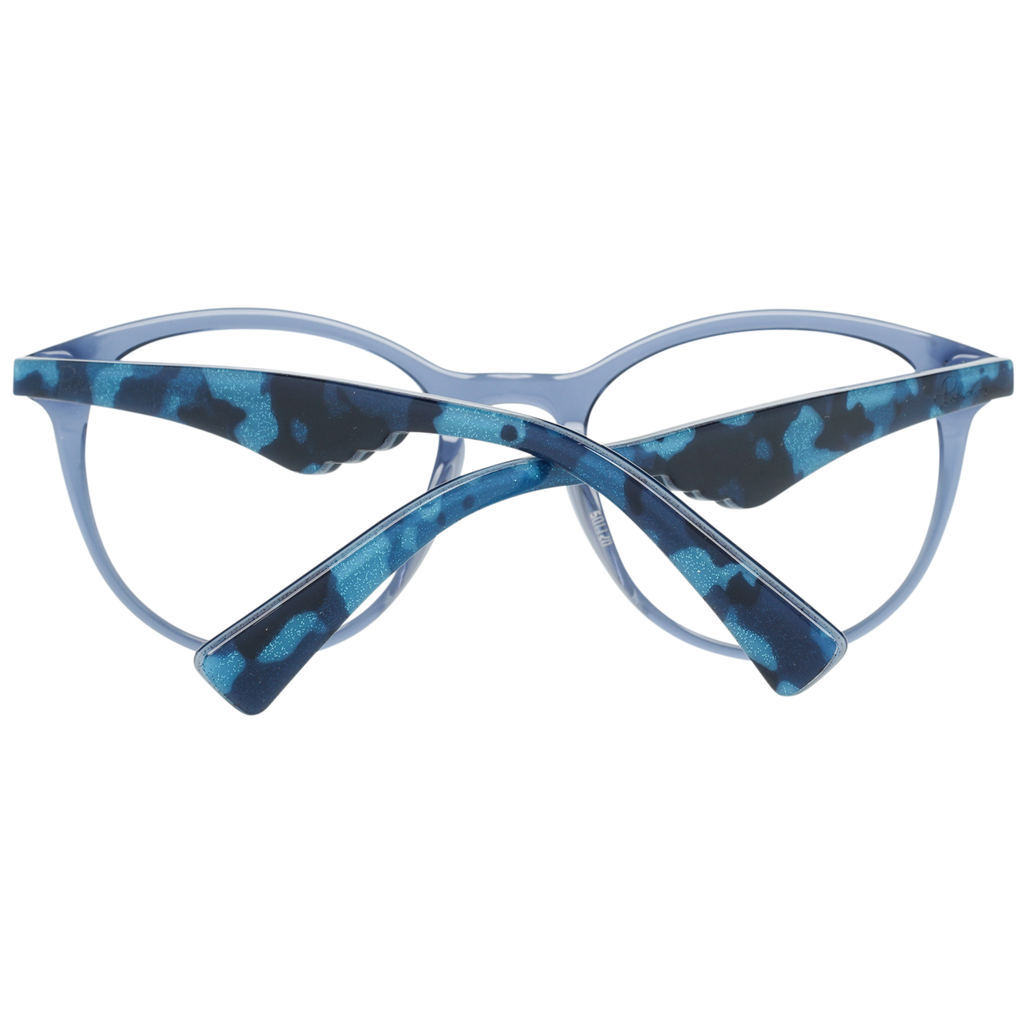 Police glasses in Blue with Plastic frame, model Police Optical Frame VPL764 0955 50, from Burghley & Co – Luxury eyewear UK
