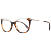 Police glasses in Brown with Metal frame, model Police Optical Frames VPL505E5309AJ, from Burghley & Co – Luxury eyewear UK