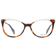 Police glasses in Brown with Metal frame, model Police Optical Frames VPL505E5309AJ, from Burghley & Co – Luxury eyewear UK