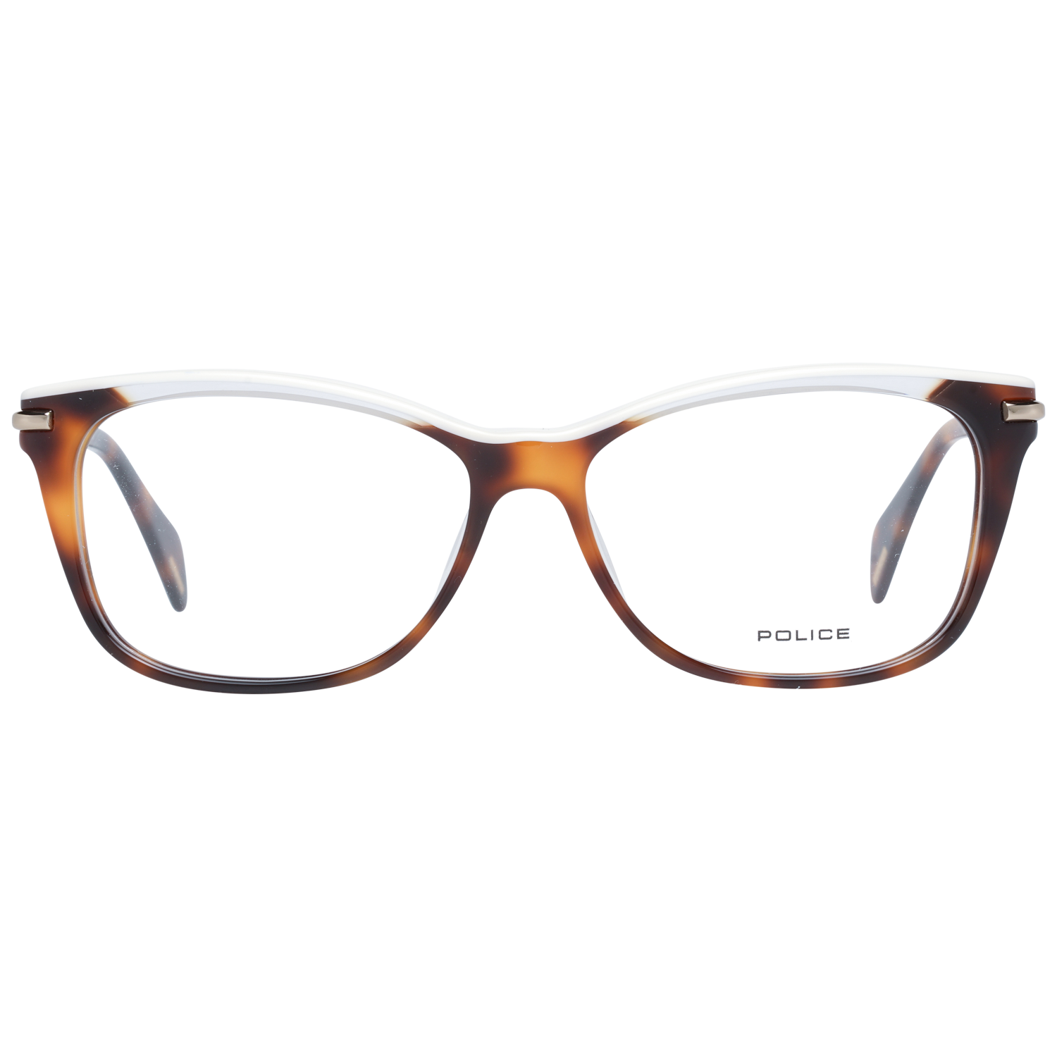 Police glasses in Brown with Metal frame, model Police Optical Frames PL506V 5309AJ, from Burghley & Co – Luxury eyewear UK