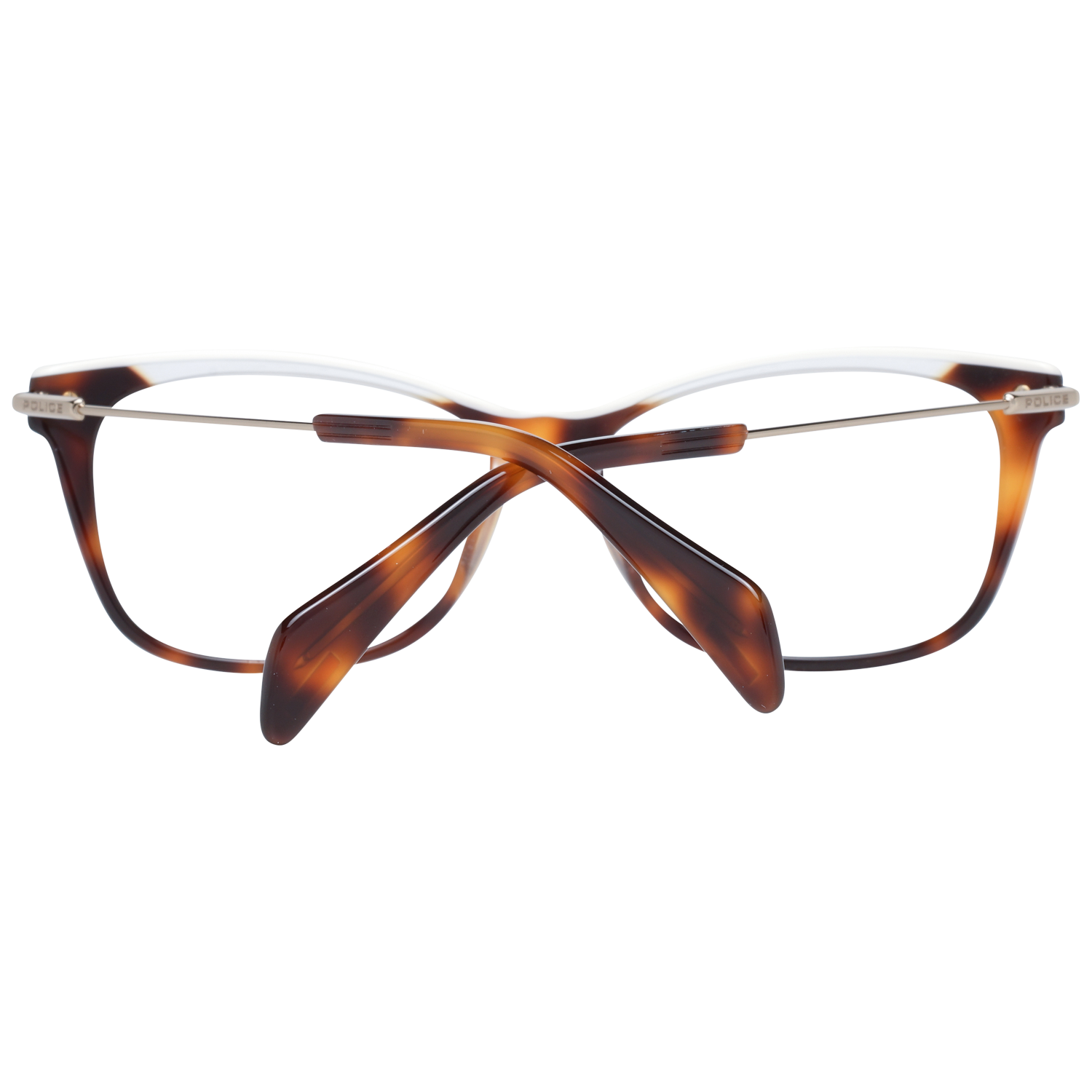 Police glasses in Brown with Metal frame, model Police Optical Frames PL506V 5309AJ, from Burghley & Co – Luxury eyewear UK